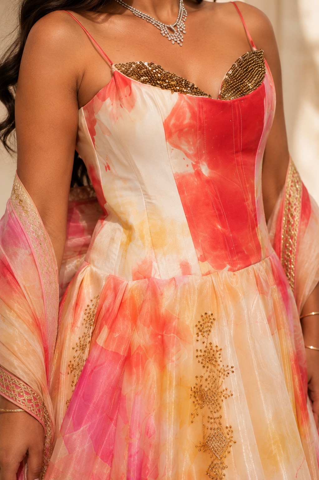 Watercolor Dream Lehenga Set 4
