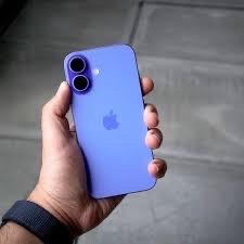 Blue iPhone